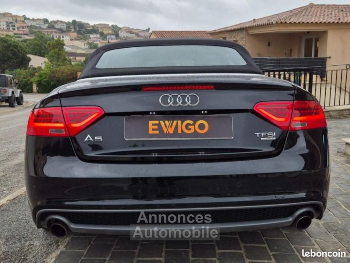 Audi A5 Cabriolet 20 TFSI 225CH S-LINE PLUS QUATTRO S-TRONIC SUIVI COMPLET FACTURES CAMERA 19 GPS - 18