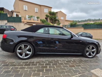 Audi A5 Cabriolet 20 TFSI 225CH S-LINE PLUS QUATTRO S-TRONIC SUIVI COMPLET FACTURES CAMERA 19 GPS   - 19