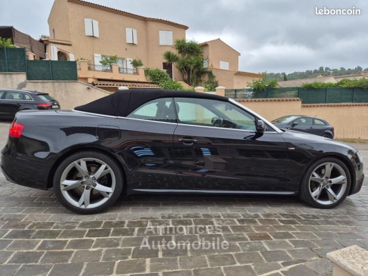 Audi A5 Cabriolet 20 TFSI 225CH S-LINE PLUS QUATTRO S-TRONIC SUIVI COMPLET FACTURES CAMERA 19 GPS - 19