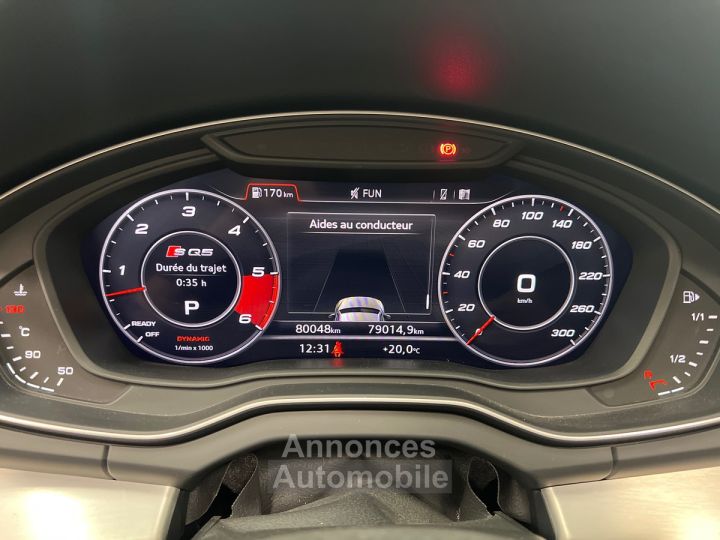 Audi SQ5 30 TDI 347ch Quattro / 1ère main FR / HUD / Toit ouvrant / Matrix LED / Bang & Olufsen - 17