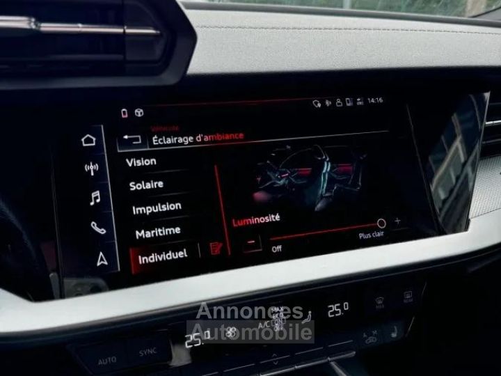 Audi A3 LIMOUSINE 15 TFSI COD 150 SLINE EXTERIEUR - 9