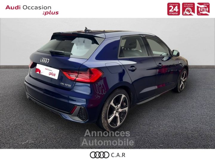 Audi A1 Sportback 25 TFSI 95 ch S tronic 7 S Line - 5