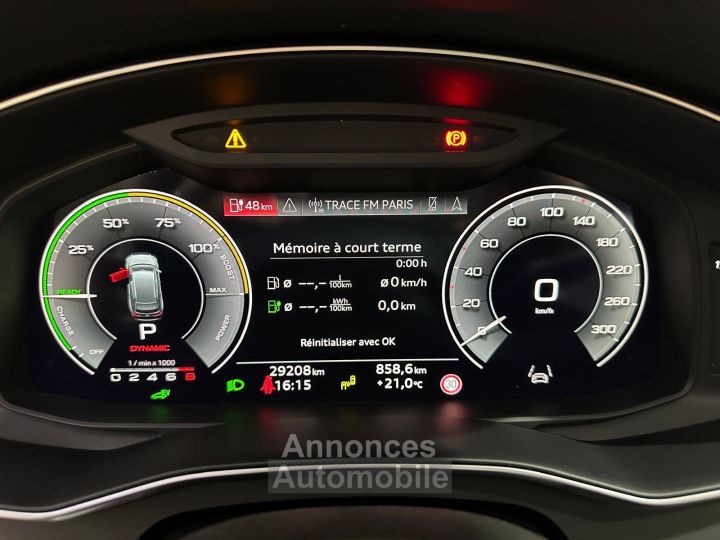 Audi A6 Avant 50 TFSIe 299 ch S tronic 7 Quattro Avus Extended - 26