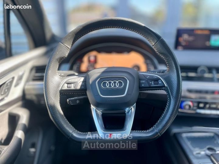 Audi Q7 30 TDI 270ch V6 S-LINE QUATTRO TOIT OUVRANT SIEGES CHAUFFANTS BVA - 10