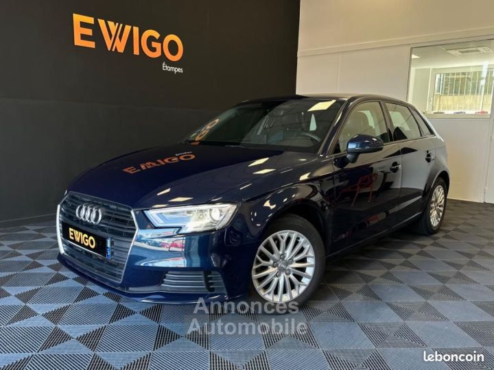 Audi A3 Sportback 16L TDI 116ch S-TRONIC DESIGN Radar AR Intérieur Cuir Régulateur - 1