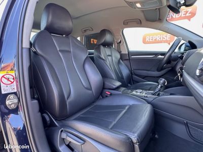 Audi A3 Sportback 16L TDI 116ch S-TRONIC DESIGN Radar AR Intérieur Cuir Régulateur   - 6