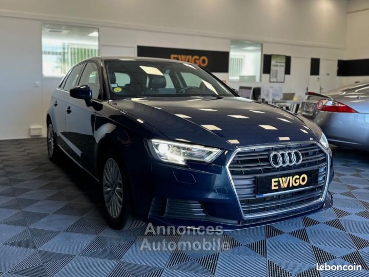 Audi A3 Sportback 16L TDI 116ch S-TRONIC DESIGN Radar AR Intérieur Cuir Régulateur - 16