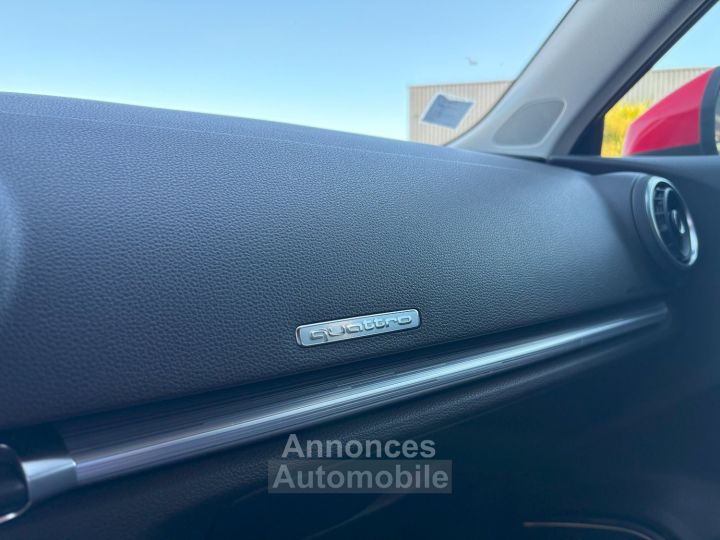 Audi A3 Sportback 20 TDI 184ch QUATTRO AMBITION LUXE S-TRONIC 6 - 29
