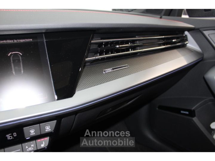 Audi A3 Sportback 35 TFSI - 150 cv - S line PHASE 2 - Full options - Financement 629 euros/mois - 44