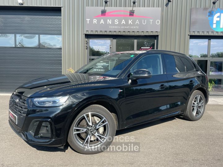 Audi Q5 Sportback 55 tfsie 367 s tronic 7 quattro line avec tva recuperable sieges chauffants hayon electrique attelage camera - 1