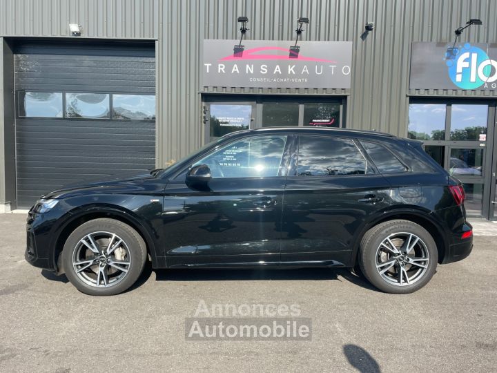 Audi Q5 Sportback 55 tfsie 367 s tronic 7 quattro line avec tva recuperable sieges chauffants hayon electrique attelage camera - 2
