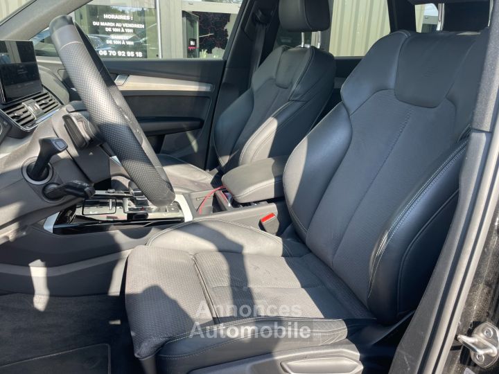 Audi Q5 Sportback 55 tfsie 367 s tronic 7 quattro line avec tva recuperable sieges chauffants hayon electrique attelage camera - 8