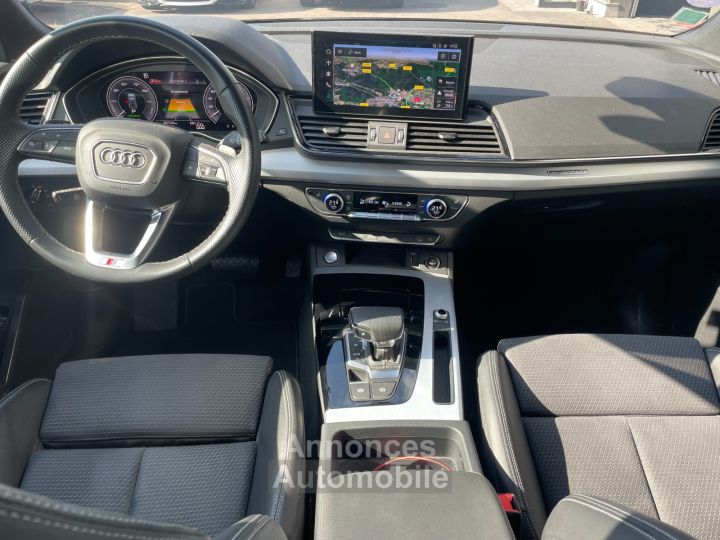 Audi Q5 Sportback 55 tfsie 367 s tronic 7 quattro line avec tva recuperable sieges chauffants hayon electrique attelage camera - 9