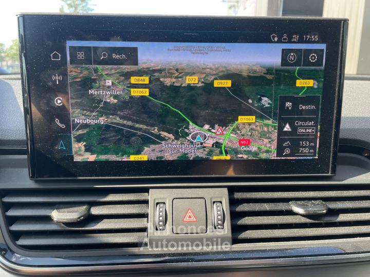 Audi Q5 Sportback 55 tfsie 367 s tronic 7 quattro line avec tva recuperable sieges chauffants hayon electrique attelage camera - 13