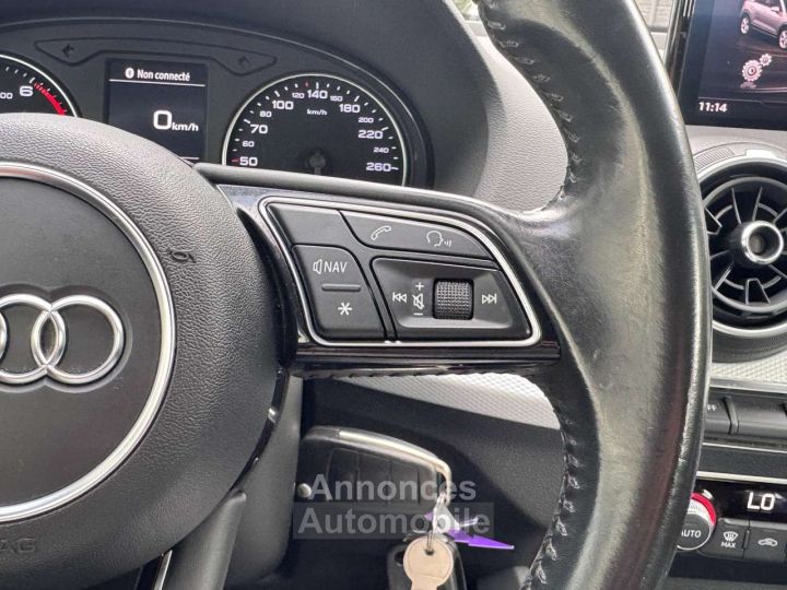 Audi Q2 10 TFSI Design Sport CARPLAY-SENSOR-CRUISE- - 11
