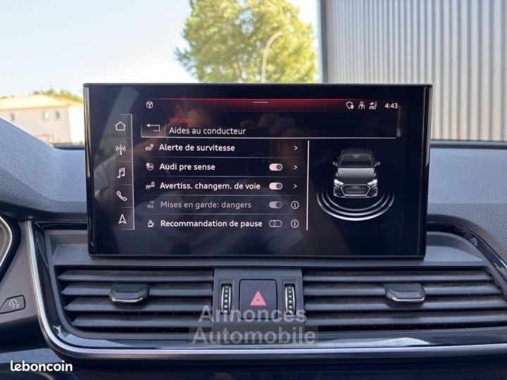 Audi Q5 Sportback 50 TFSIe Hybrid PHEV 299 ch S tronic 7 Quattro Avus Full options 1e main FR - 45