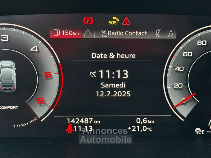 Audi A3 Sportback 30 TDi S line- Capteurs av et arr - 12