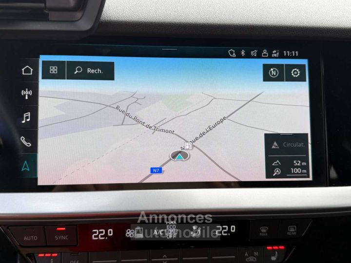 Audi A3 Sportback 30 TDi S line- Capteurs av et arr - 14