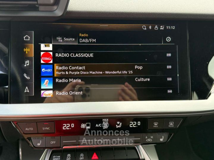 Audi A3 Sportback 30 TDi S line- Capteurs av et arr - 15