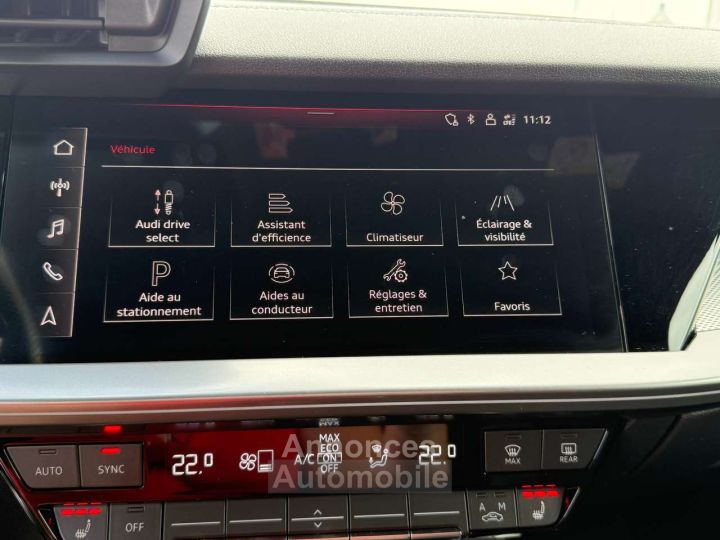 Audi A3 Sportback 30 TDi S line- Capteurs av et arr - 17