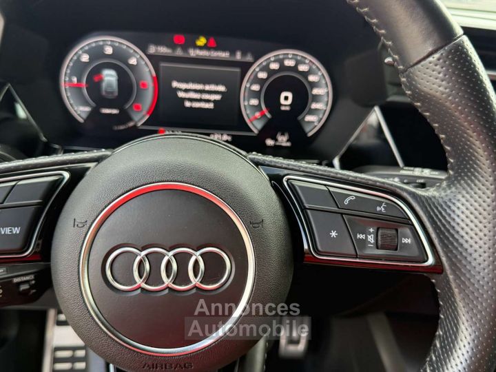 Audi A3 Sportback 30 TDi S line- Capteurs av et arr - 20