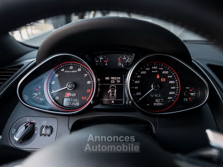 Audi R8 V10 PLUS COUPE 52 FSI QUATTRO 550 CV - FULL CARBONE - MONACO - 16