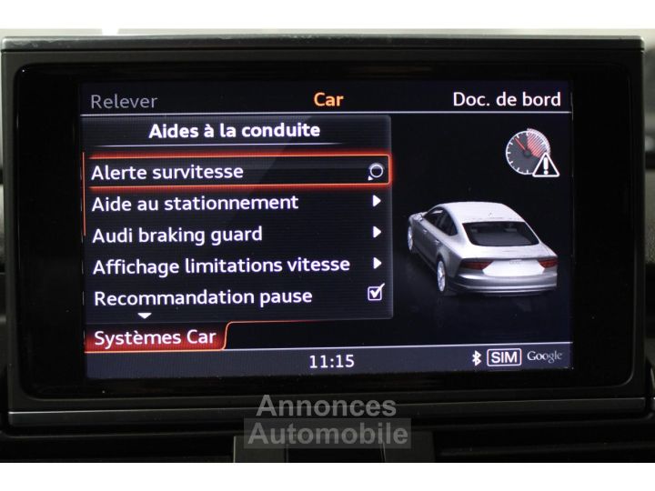 Audi S7 sportback 40 V8 TFSI - 450CH - BV S-tronic QUATTRO - 54