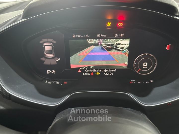 Audi TTS COUPE S tronic 6 Quattro 20 TFSI 310 ch ~ Bang Olufsen ~ Virtual cockpit ~ Caméra de recul - 15