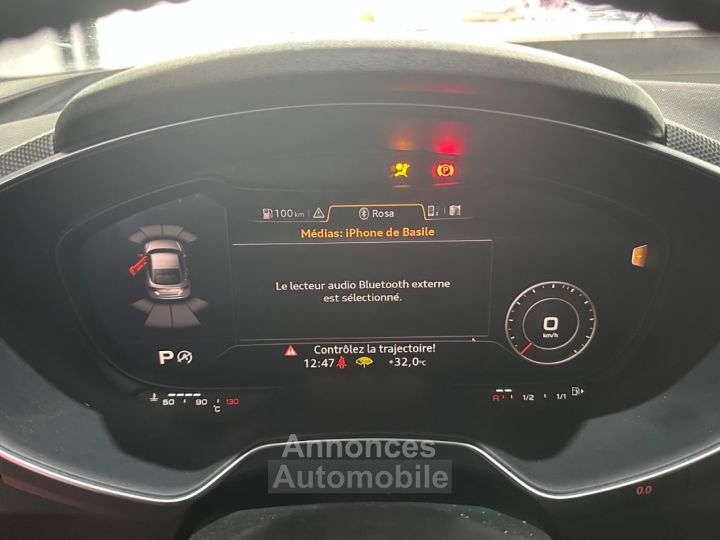 Audi TTS COUPE S tronic 6 Quattro 20 TFSI 310 ch ~ Bang Olufsen ~ Virtual cockpit ~ Caméra de recul - 16
