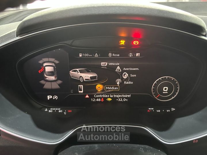 Audi TTS COUPE S tronic 6 Quattro 20 TFSI 310 ch ~ Bang Olufsen ~ Virtual cockpit ~ Caméra de recul - 17