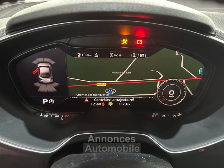 Audi TTS COUPE S tronic 6 Quattro 20 TFSI 310 ch ~ Bang Olufsen ~ Virtual cockpit ~ Caméra de recul - 18