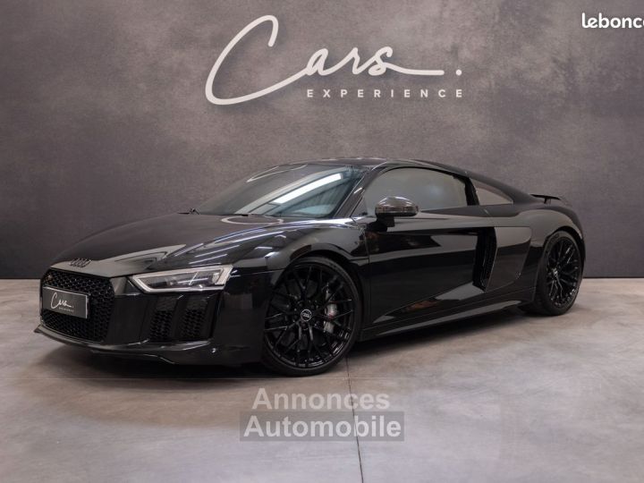Audi R8 V10 Plus 52 610 cv – FRANÇAISE FULL CARBONE INTERIEUR ET EXTERIEUR CAMERA ECHAPPEMENT SPORT ENTRETIEN EXCLUSIF - - 1