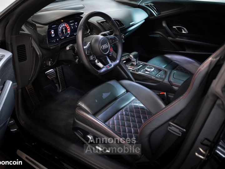 Audi R8 V10 Plus 52 610 cv – FRANÇAISE FULL CARBONE INTERIEUR ET EXTERIEUR CAMERA ECHAPPEMENT SPORT ENTRETIEN EXCLUSIF - - 6