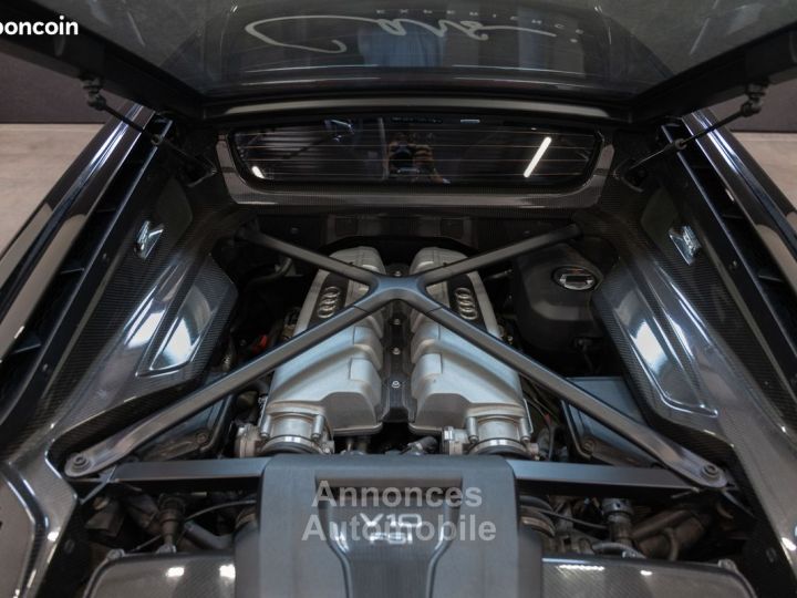 Audi R8 V10 Plus 52 610 cv – FRANÇAISE FULL CARBONE INTERIEUR ET EXTERIEUR CAMERA ECHAPPEMENT SPORT ENTRETIEN EXCLUSIF - - 10