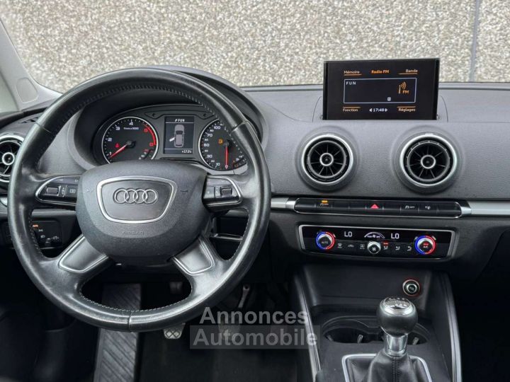 Audi A3 Sportback 16 TDi-- GPS -CLIM-USB-GARANTIE 12M - 15