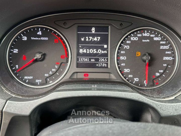 Audi A3 Sportback 16 TDi-- GPS -CLIM-USB-GARANTIE 12M - 18