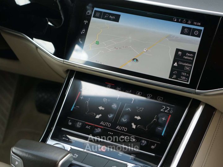 Audi A8 30 V6 TFSI Quattro AUTO FULL BLACK MATRIX CAM 6B - 10
