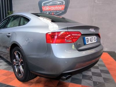 Audi A5 Sportback 20 Tfsi 225cv 1ere main 57000 kms certifiés Toutes factures dispos Cuir GPS sièges électriques chauffants Révisée et garantie 12 mois   - 6