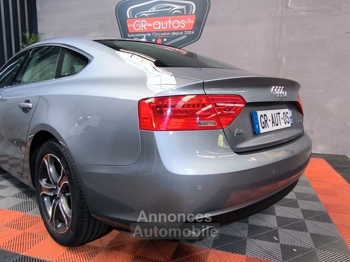 Audi A5 Sportback 20 Tfsi 225cv 1ere main 57000 kms certifiés Toutes factures dispos Cuir GPS sièges électriques chauffants Révisée et garantie 12 mois - 6