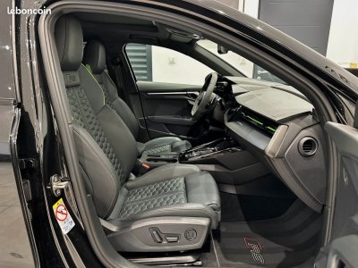Audi RS3 SPORTBACK III 8Y 25 TFSI 400 Ch QUATTRO PACK BLACK EXCLUSIVE-PACK RS DESIGN VERT-TOIT OUVRANT-PACK CARBONE-FEUX MATRIX-B&O-ECHAP SPORT-ACC-MAGNETIC R   - 5