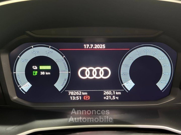 Audi Q3 Sportback 45 TFSIe 245 ch S tronic 6 S line - 17