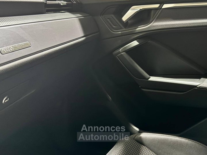 Audi Q3 Sportback 45 TFSIe 245 ch S tronic 6 S line - 21