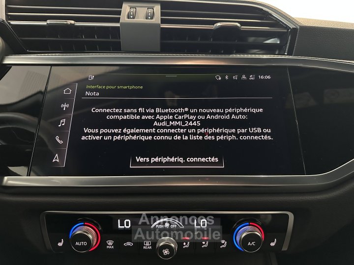 Audi Q3 Sportback 45 TFSIe 245 ch S tronic 6 S line - 29