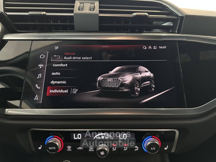 Audi Q3 Sportback 45 TFSIe 245 ch S tronic 6 S line - 31