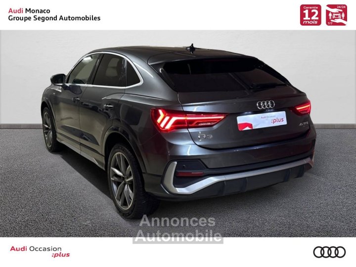 Audi Q3 Sportback 45 TFSI 230 ch S tronic 7 Quattro S Edition - 4