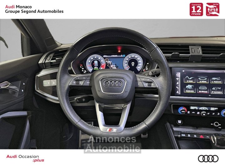 Audi Q3 Sportback 45 TFSI 230 ch S tronic 7 Quattro S Edition - 10
