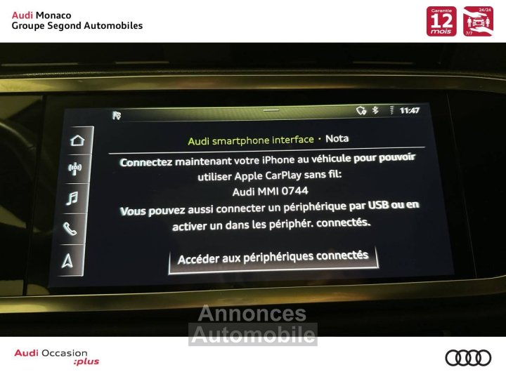 Audi Q3 Sportback 45 TFSI 230 ch S tronic 7 Quattro S Edition - 15