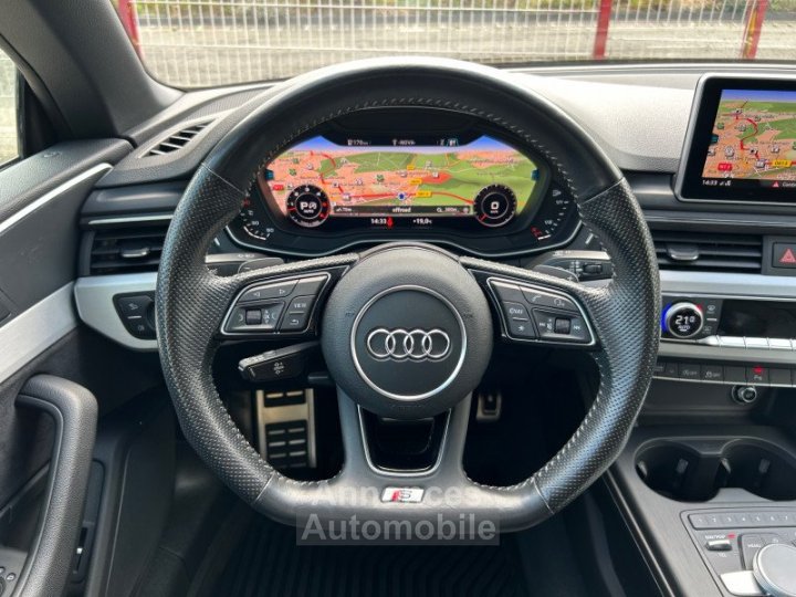 Audi A5 CABRIOLET 30 TDI 218CH S LINE QUATTRO S TRONIC 7 - 16