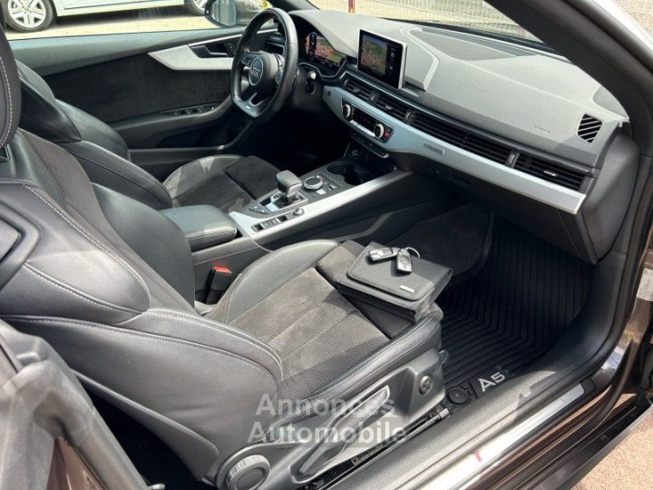 Audi A5 CABRIOLET 30 TDI 218CH S LINE QUATTRO S TRONIC 7 - 17