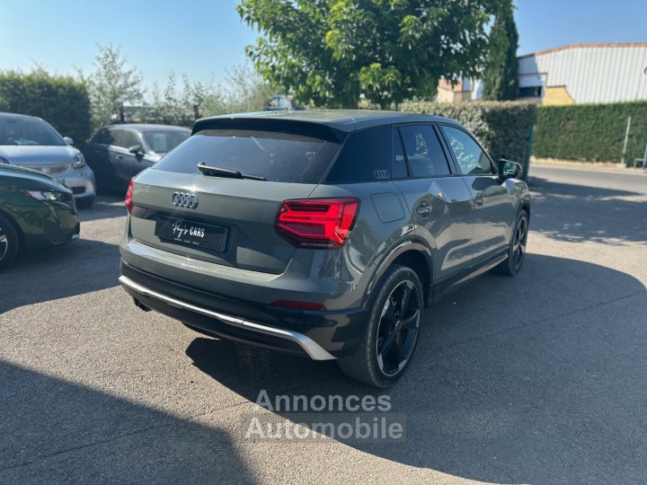 Audi Q2 14 TFSI 150 ch S tronic 7 S Line GRIS QUANTUM - CAM - SIÈGES CHAUFF - 5